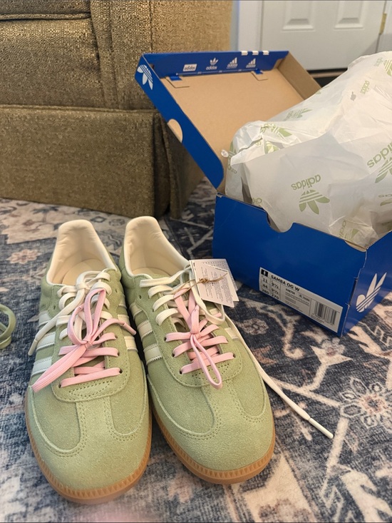 adidas Shoes - adidas MollyMae collab Samba OG in Matcha